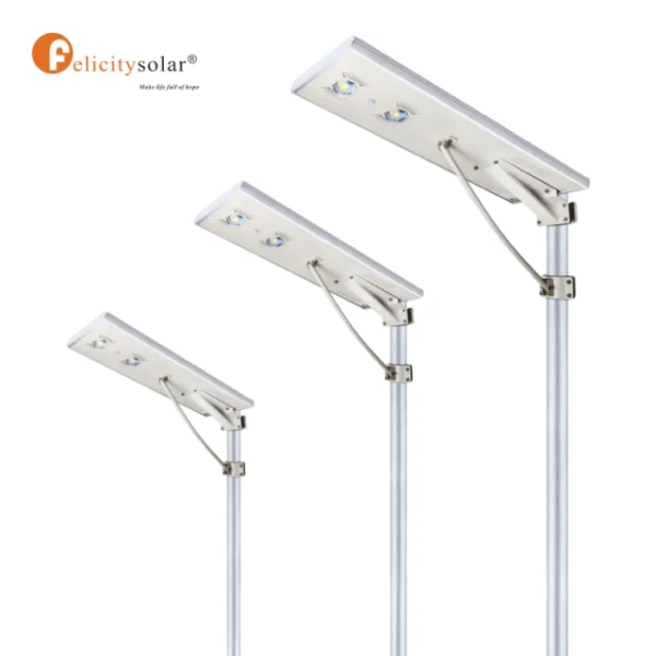 A3 30w All In One Solar Street Light Outdoor For Smart City Public Lighting - Image 2